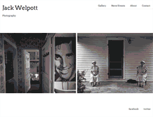 Tablet Screenshot of jackwelpott.com